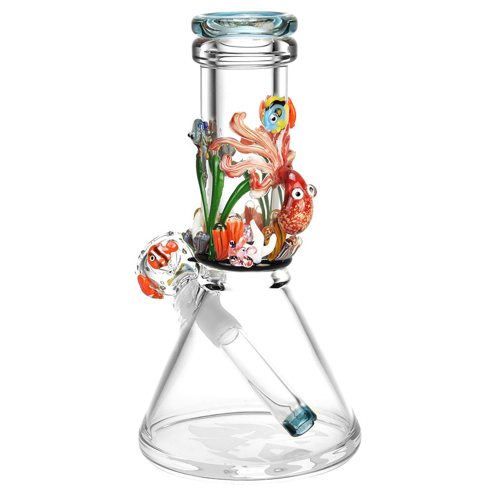 Empire Glassworks Baby Beaker Water Pipe - 8"/14mm F/Under the Sea