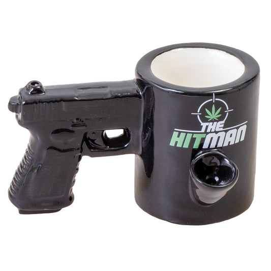 The High Culture The Hitman Ceramic Pipe Mug - 10oz