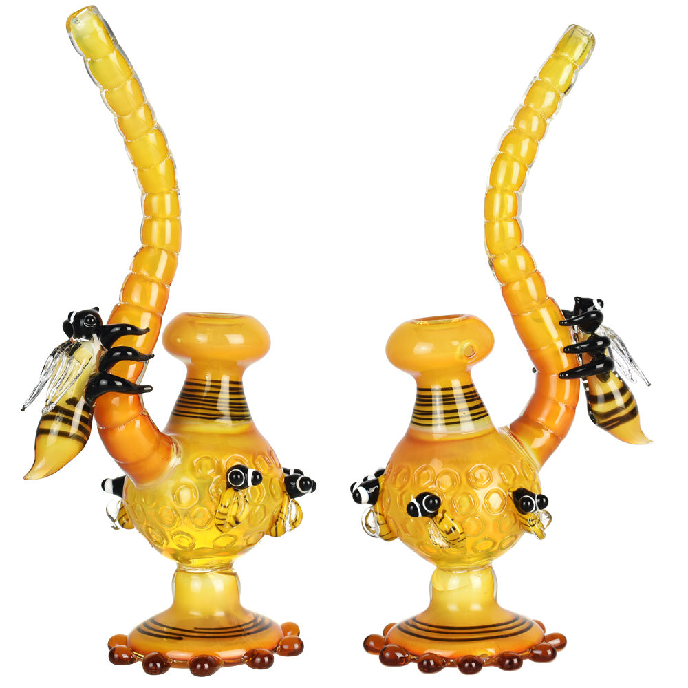 The High Culture Bee Colony Chalice Water Pipe - 11.75"