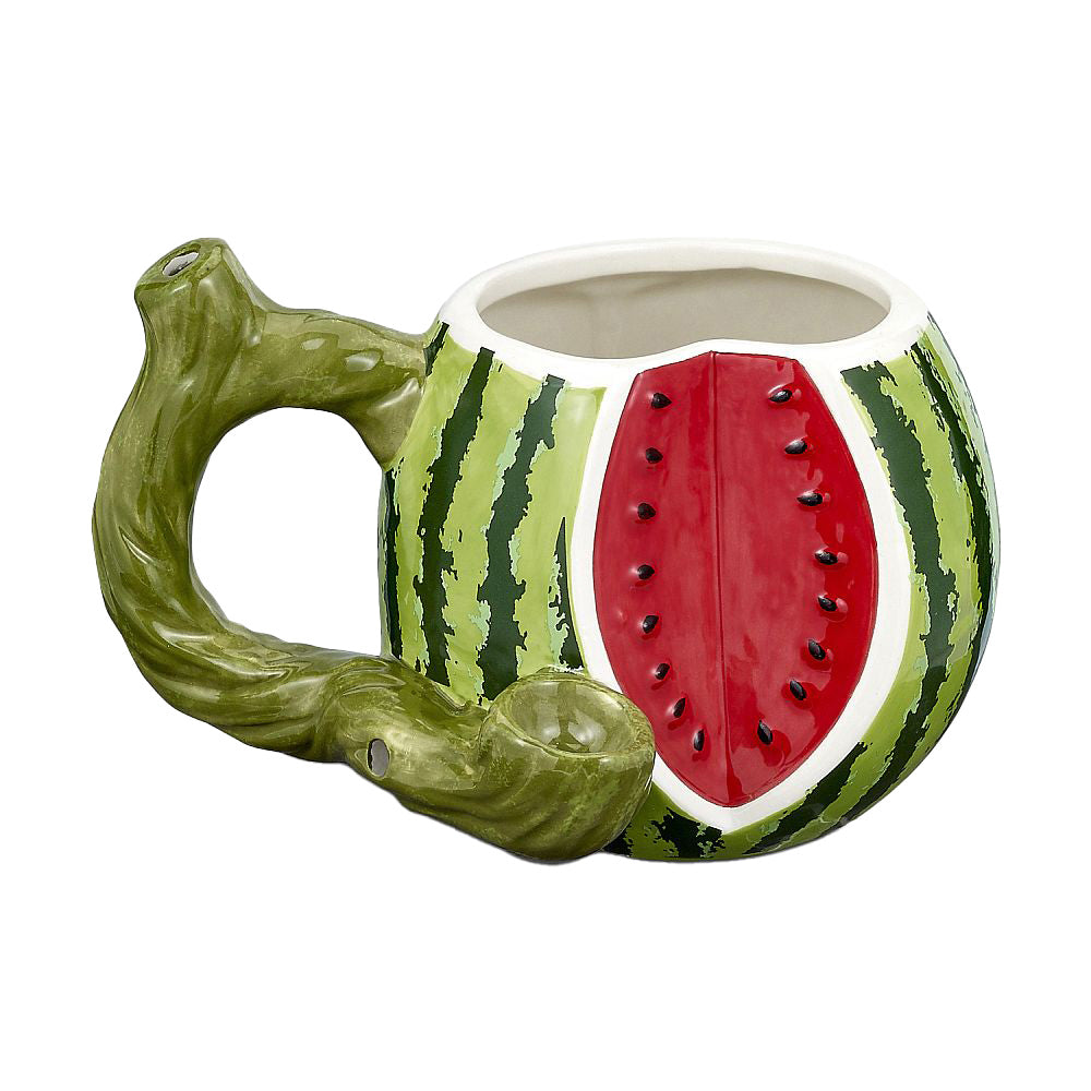 The High Culture  Watermelon Ceramic Pipe Mug - 18oz