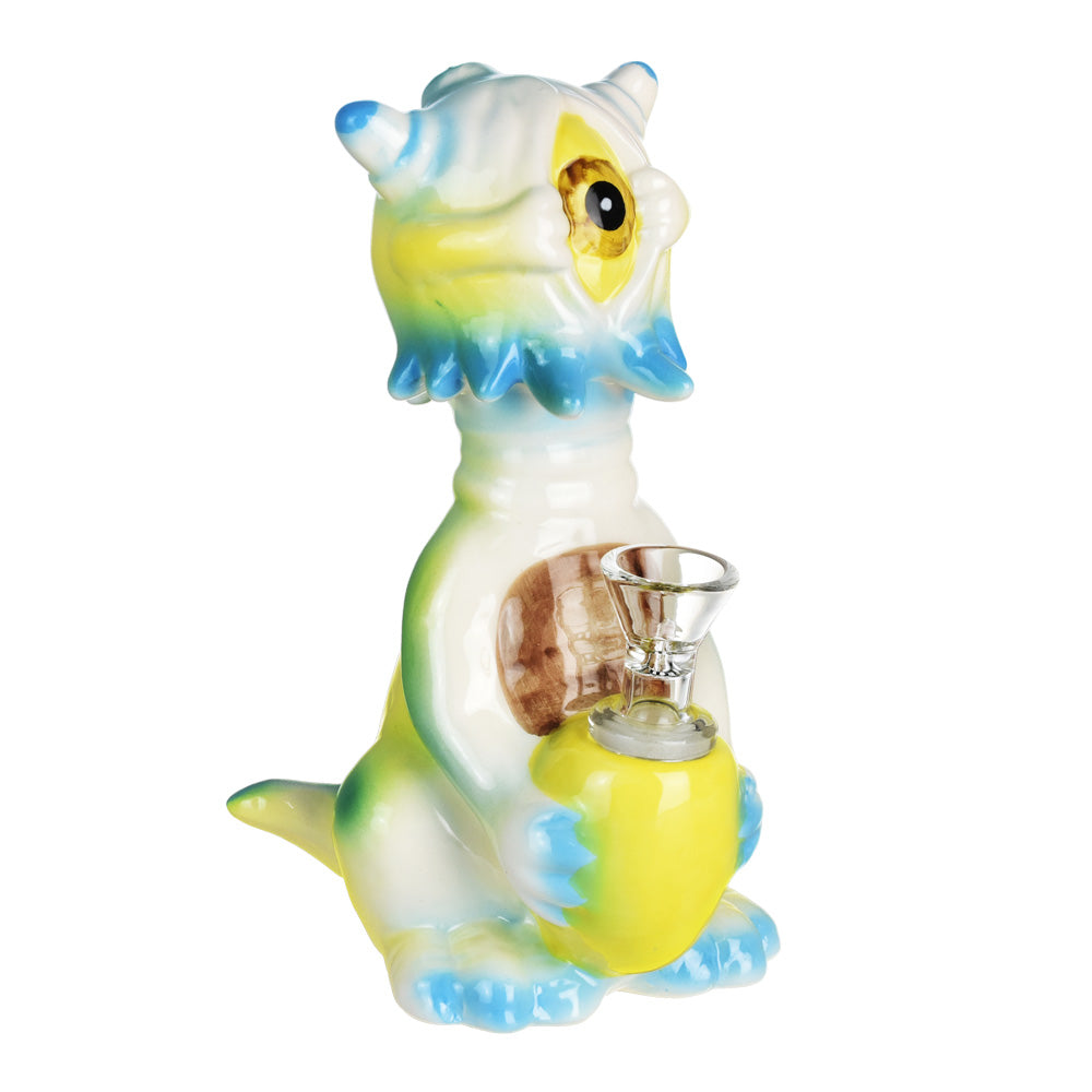 The High Culture Curious Cyclops Dragon Ceramic Water Pipe - 6.5/14mm F