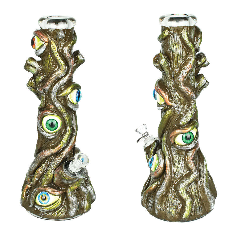 The High Culture  Trees Have Eyes 3D Painted Beaker Water Pipe - 14