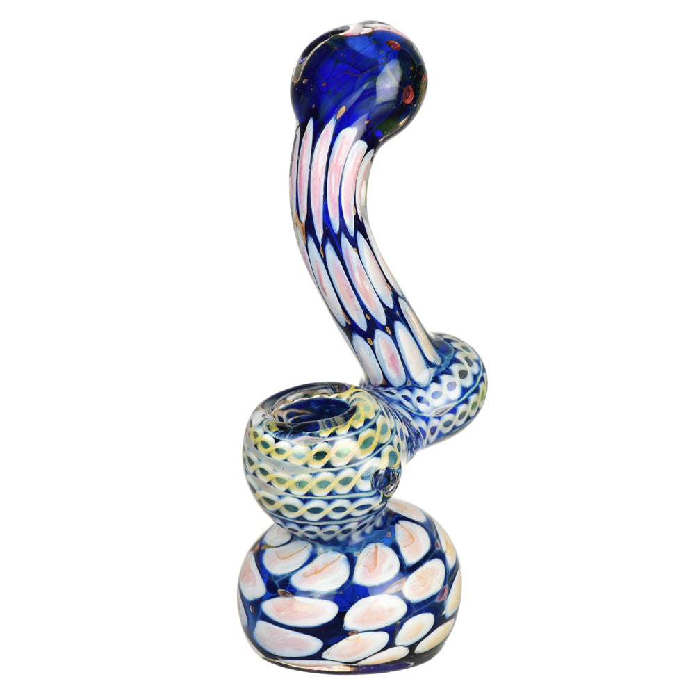 The High Culture Snake Design Bubbler Pipe - 5.5"