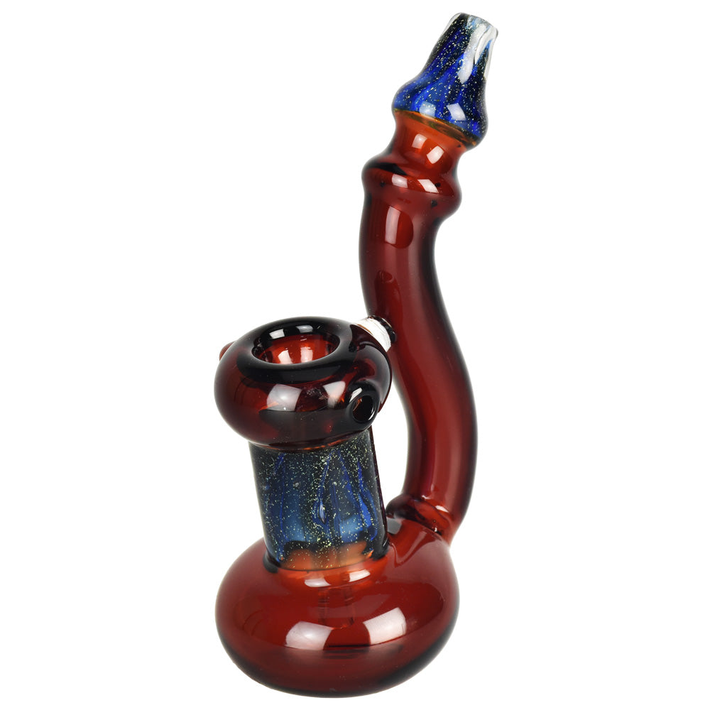 The High Culture Sky Dust Dichro Stand Up Bubbler Pipe - 6.25"