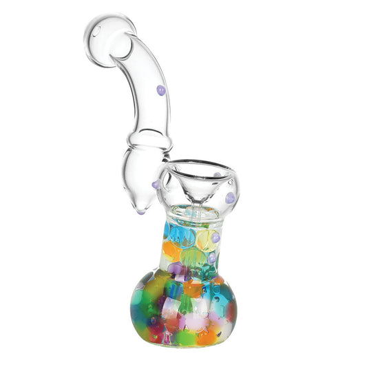 The High Culture Kaleidoscopic Orbs Bubbler Pipe | 6.75"