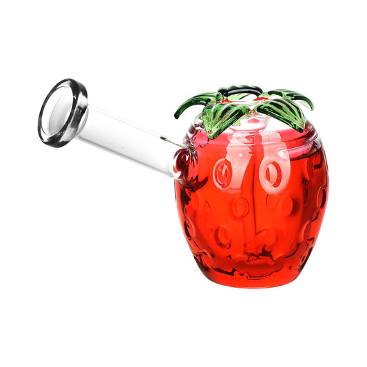 The High Culture Strawberry Glycerin Bubbler Pipe | 4.5"