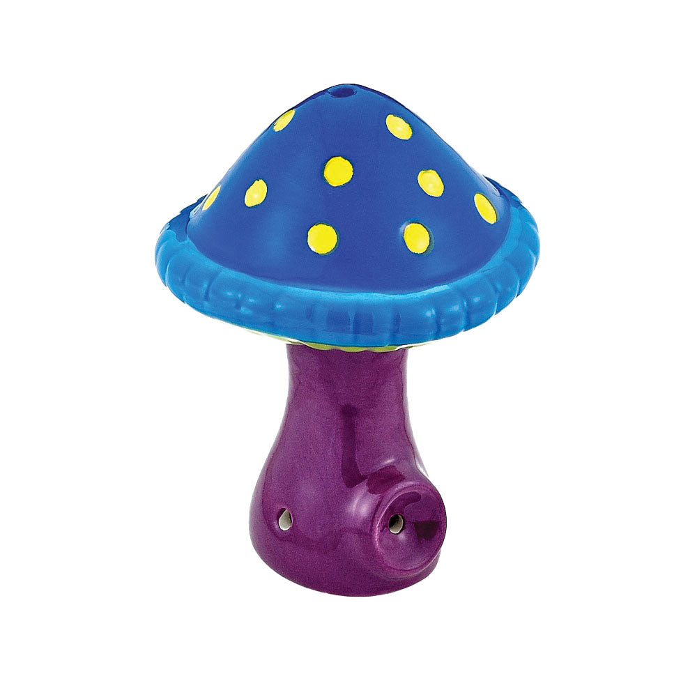 The High Culture Mushroom Mini Ceramic Pipe - 3.5"