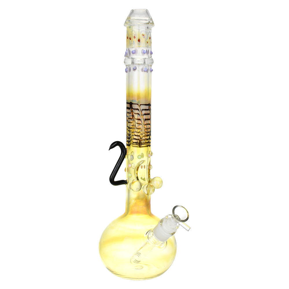 The High Culture  Amber Menagerie Bubble Base Water Pipe - 15