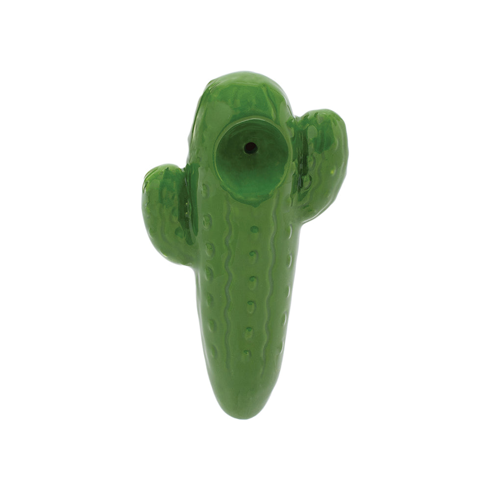 Wacky Bowlz Cactus Ceramic Hand Pipe | 4"