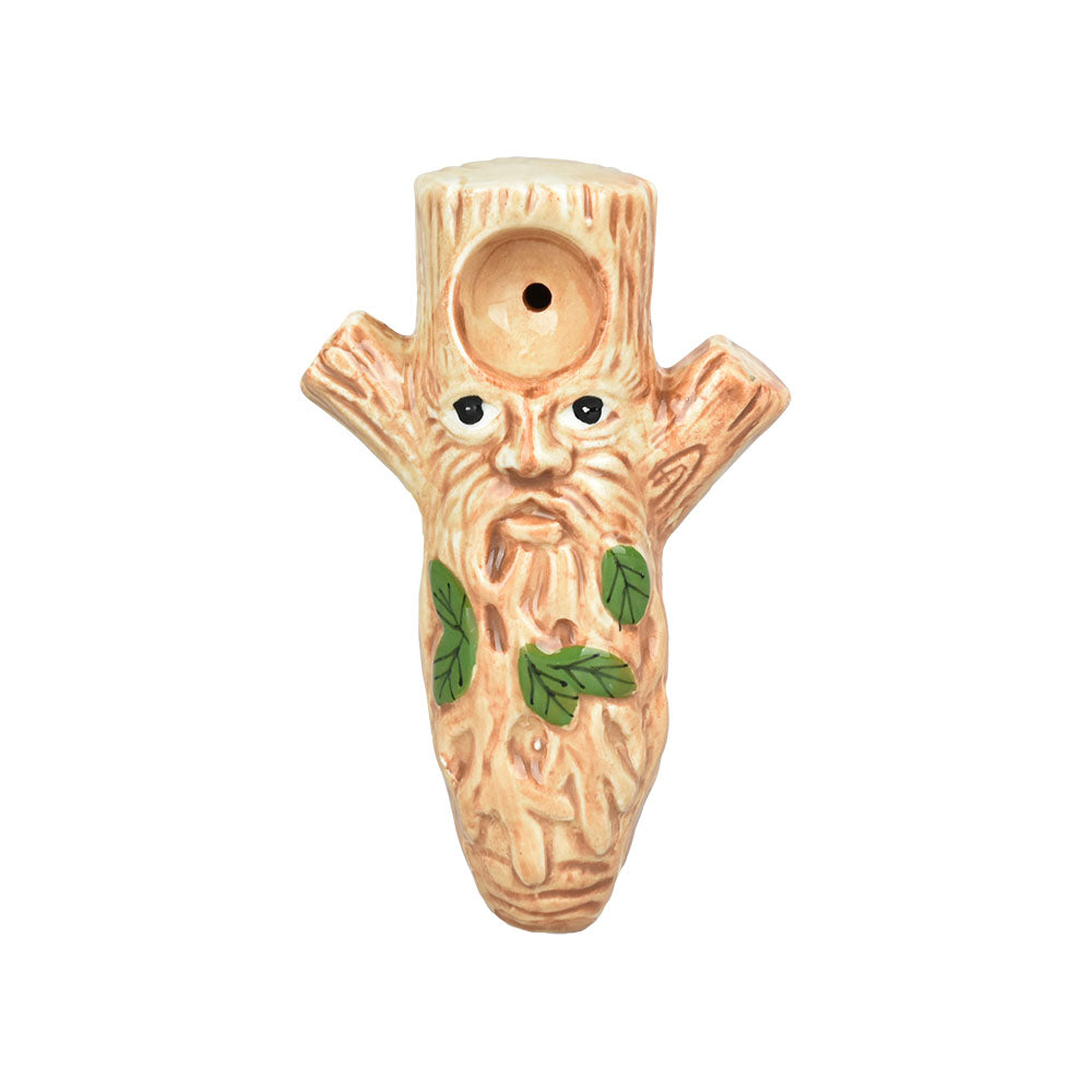 Wacky Bowlz Tree Man Ceramic Hand Pipe | 4.25