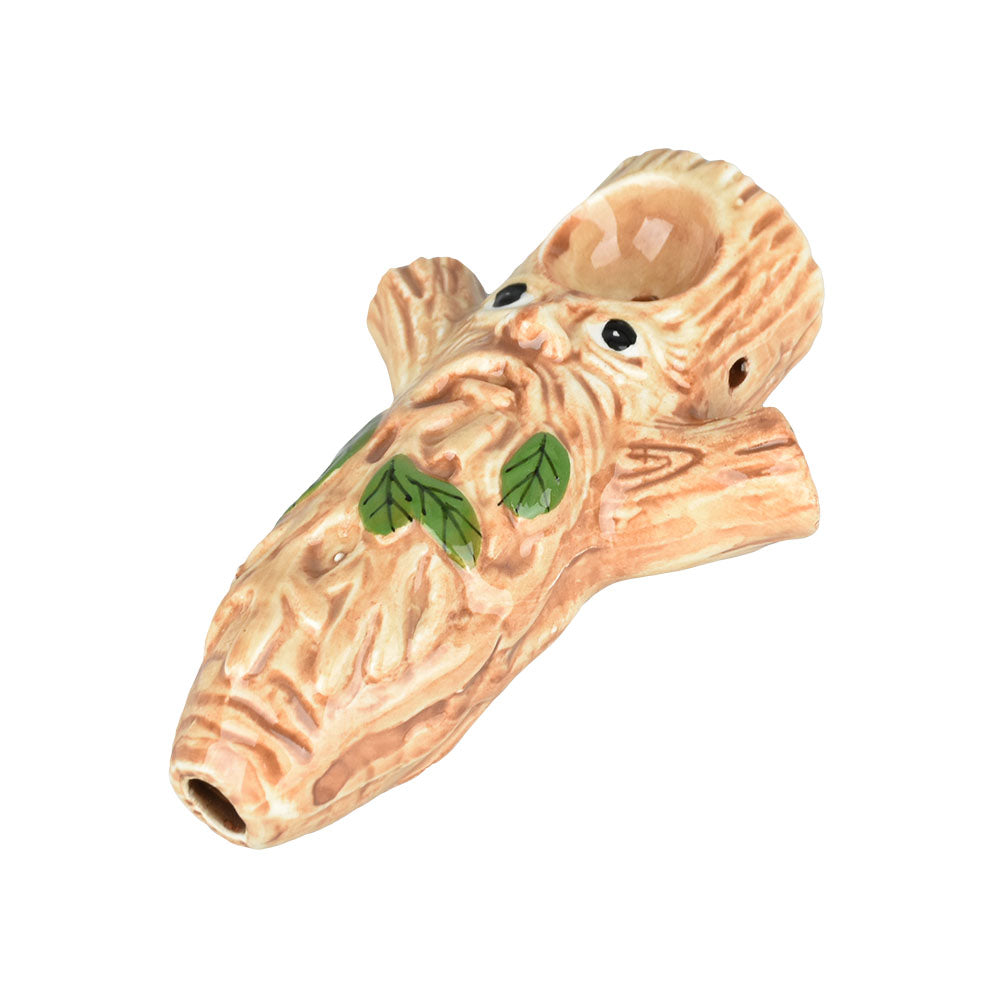 Wacky Bowlz Tree Man Ceramic Hand Pipe | 4.25"