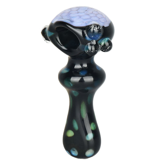 The High Culture  Blue Sky Spoon Pipe - 4"