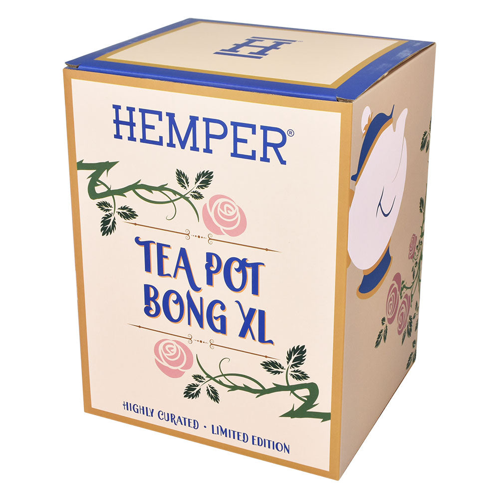 Hemper Tea Pot XL Bong Water Pipe | 8" | 14mm F