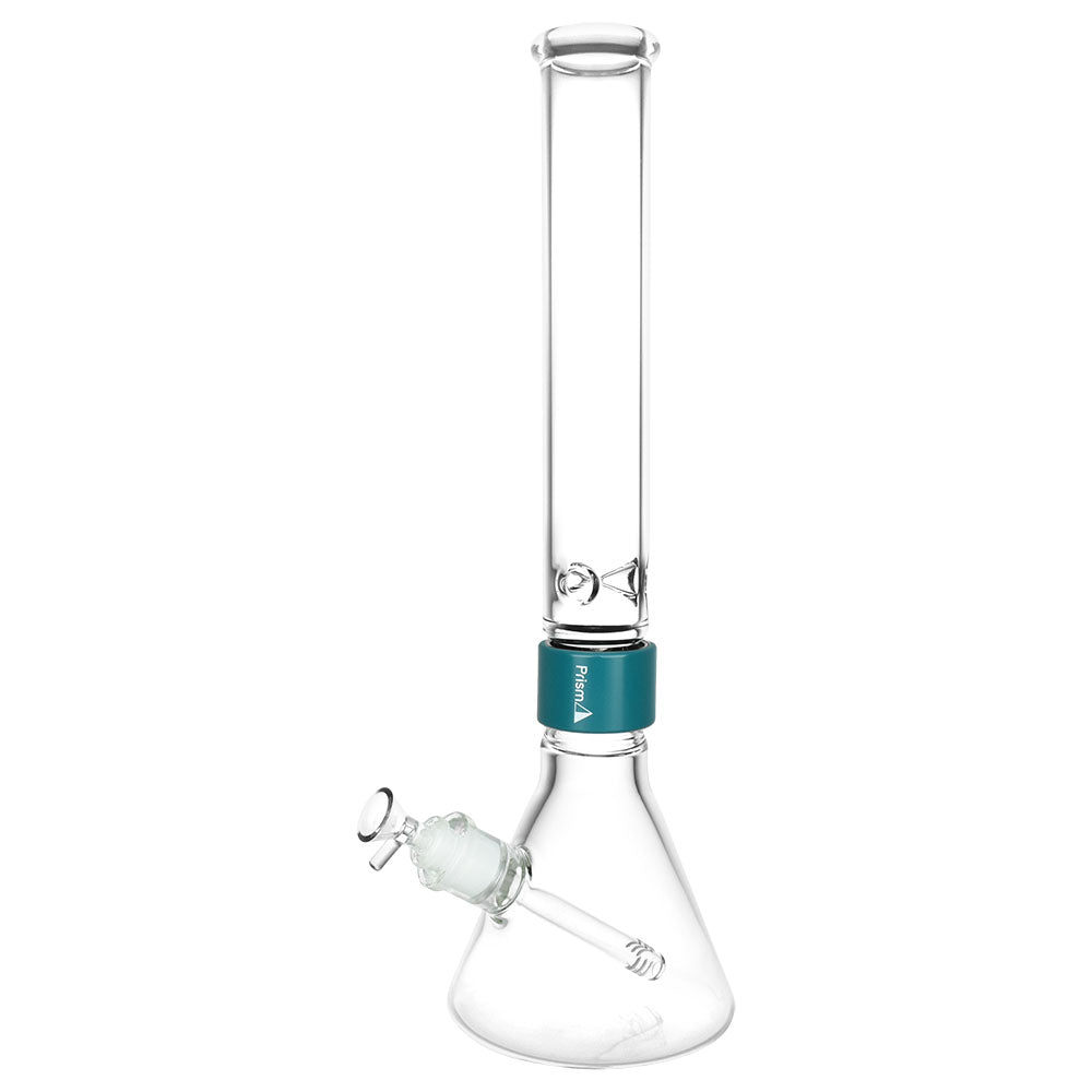 Prism Tall Beaker Single Stack Water Pipe | 18" | 14mm F | Clear