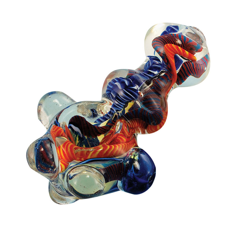 The High Cuture Heavy Inside Out Glass Spoon Pipe