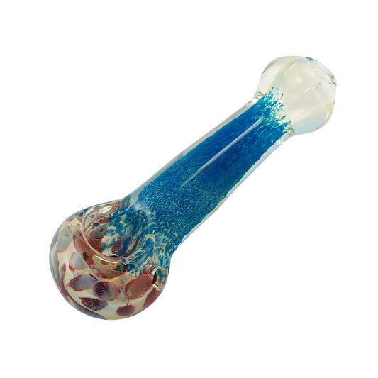 The High Culture  4" Multi-Color Glass Smoking Pipe