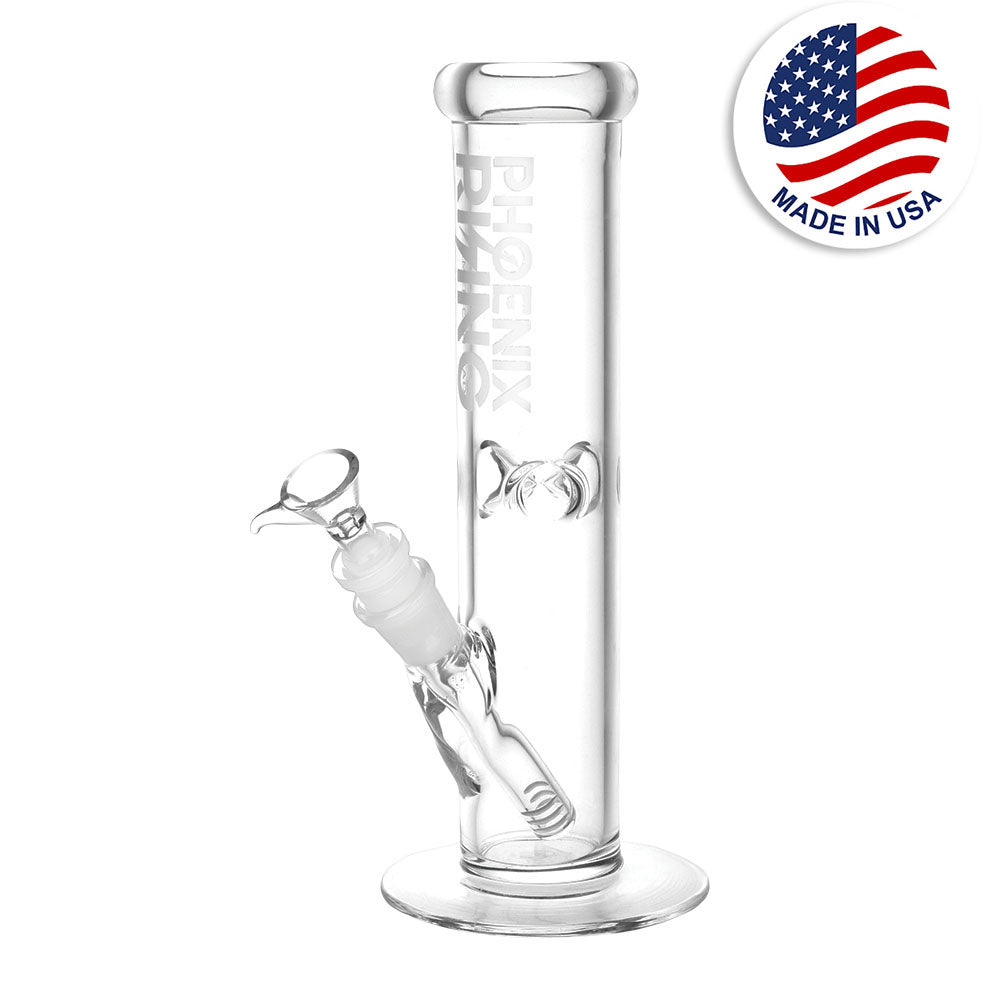 Phoenix Rising Straight Tube Water Pipe - 9.5"/19mm F