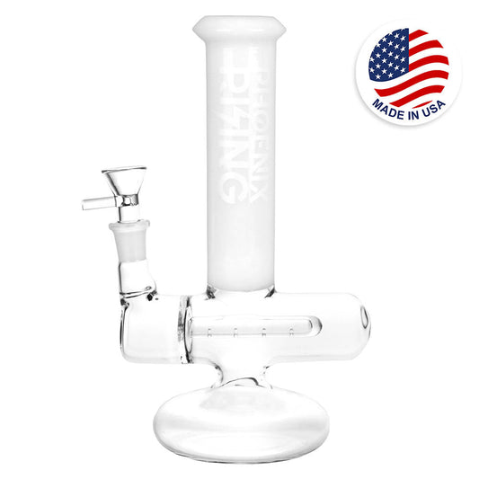 Phoenix Rising Inline Perc Water Pipe - 9.5"/14mm F