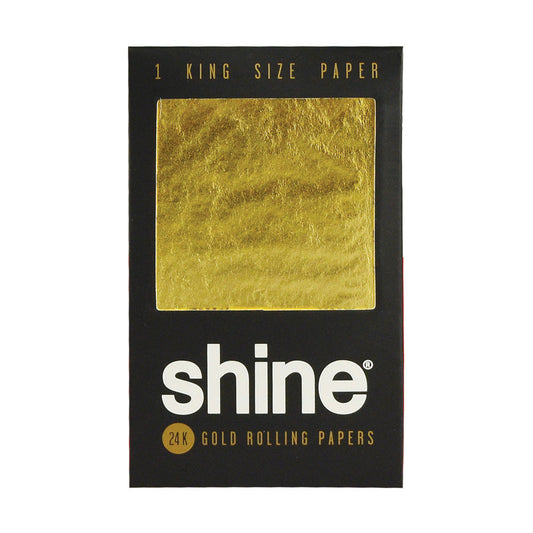 Shine 24K Gold Rolling Paper | Kingsize