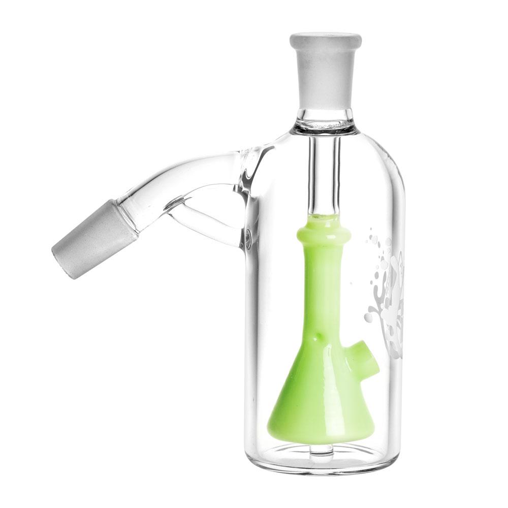 Pulsar Beaker Perc Ash Catcher | 45 Degree | Light Green