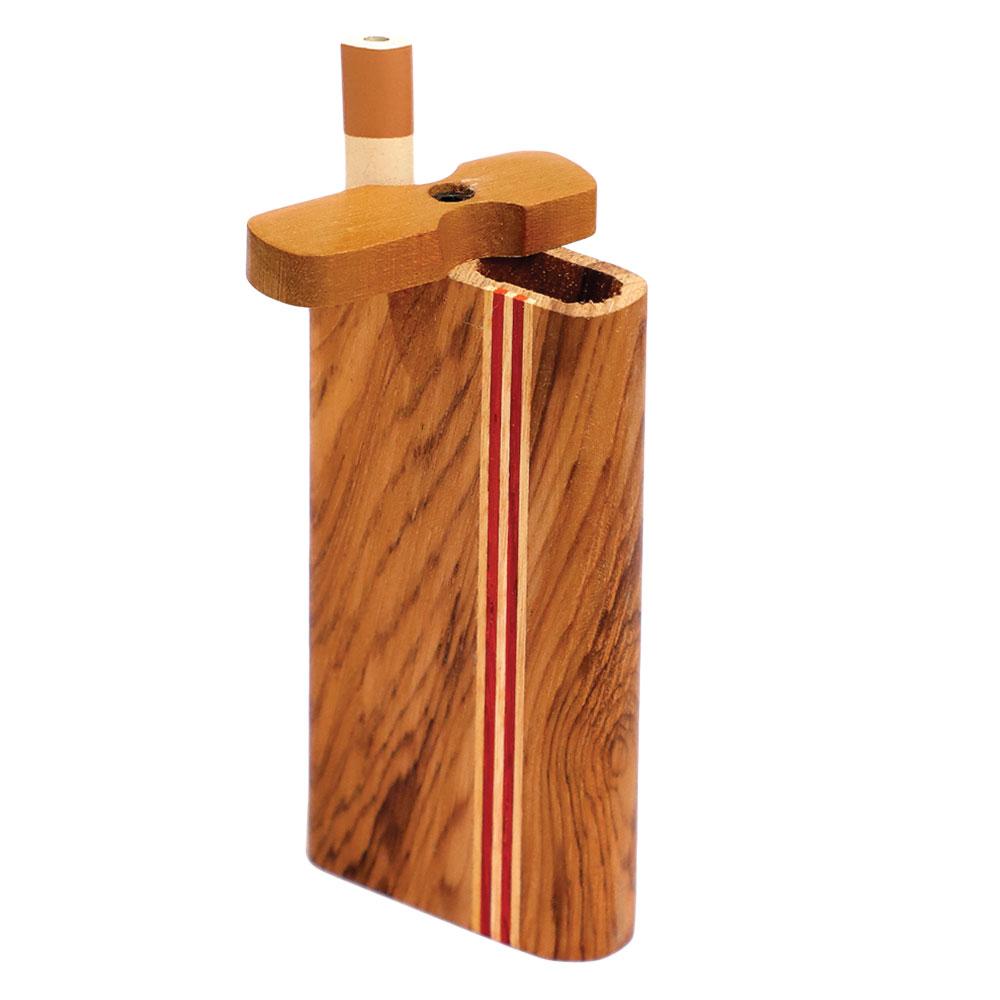 Striped Light Wood Dugout | Large