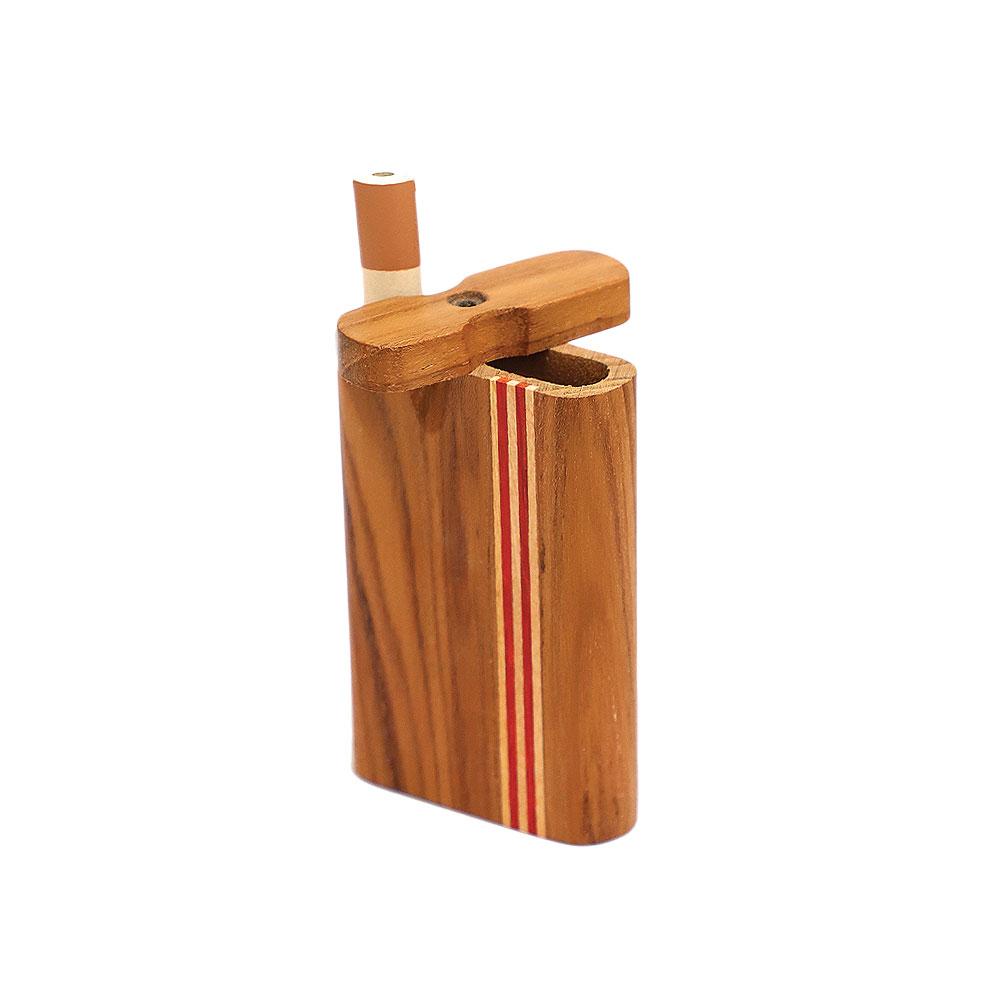 Striped Light Wood Dugout | Small