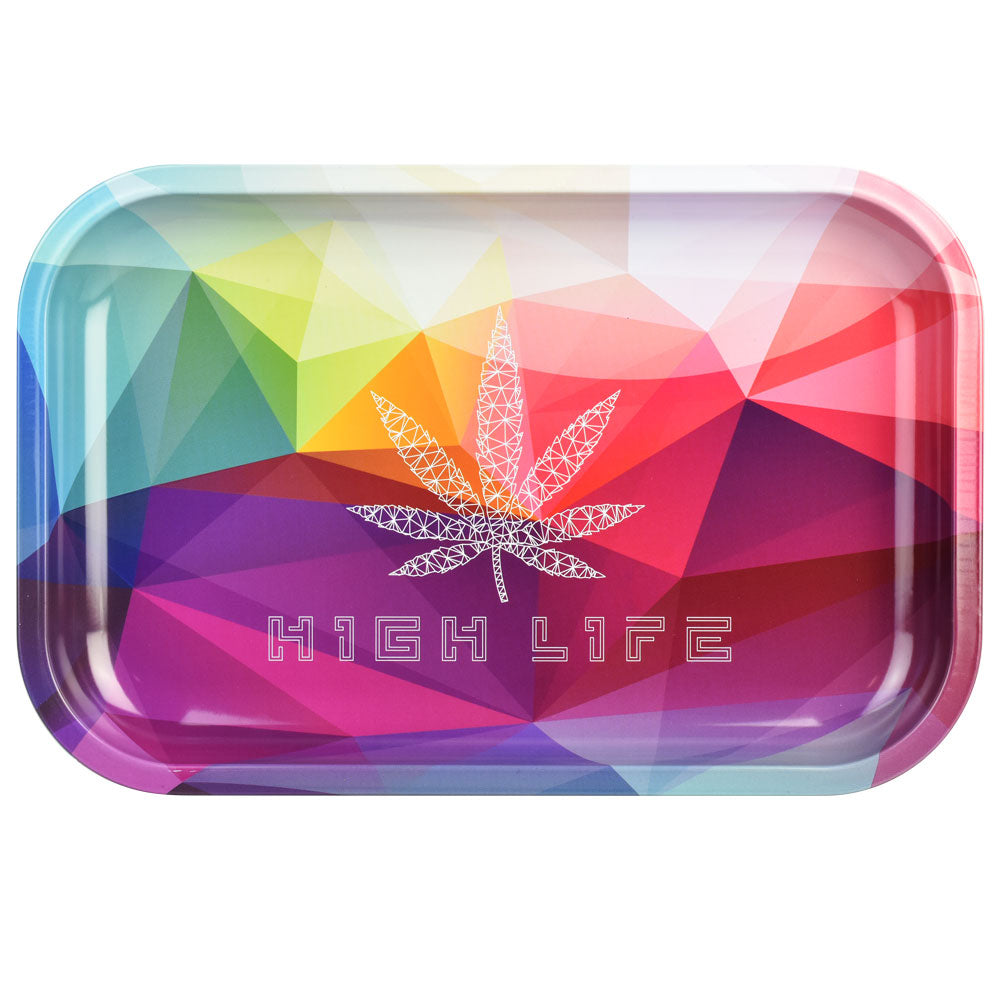 The High Culture High Life Metal Rolling Tray