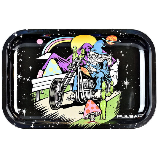 Pulsar Metal Rolling Tray | Trippy Trip