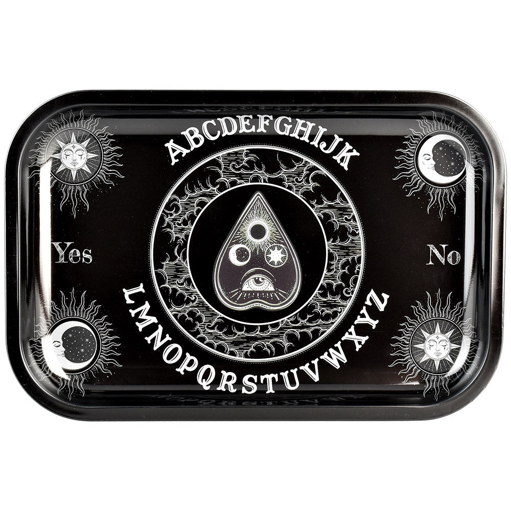 The High Culture Ouija Board Metal Rolling Tray - 11.25