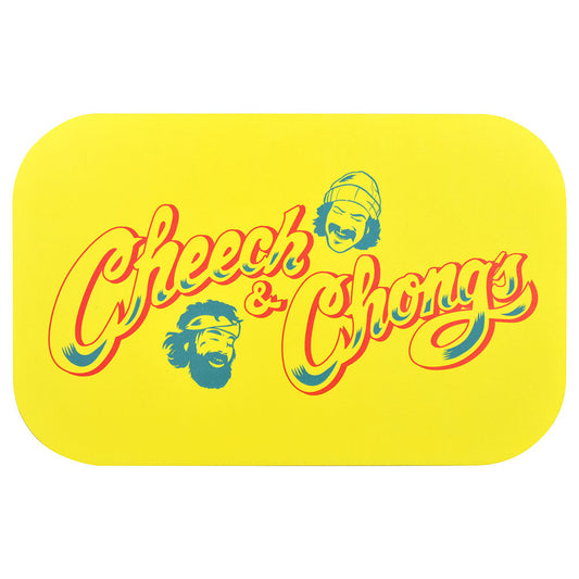Cheech & Chong x Pulsar Magnetic Tray Lid - Yellow Logo / 11"x7"