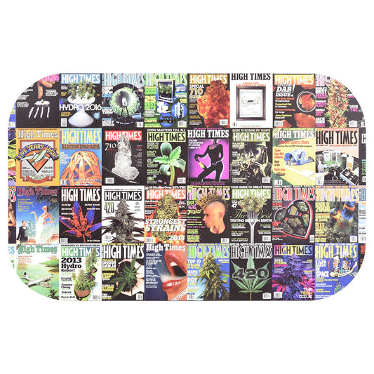 High Times x Pulsar Magnetic Rolling Tray Lid - Covers Collage / 11"x7"