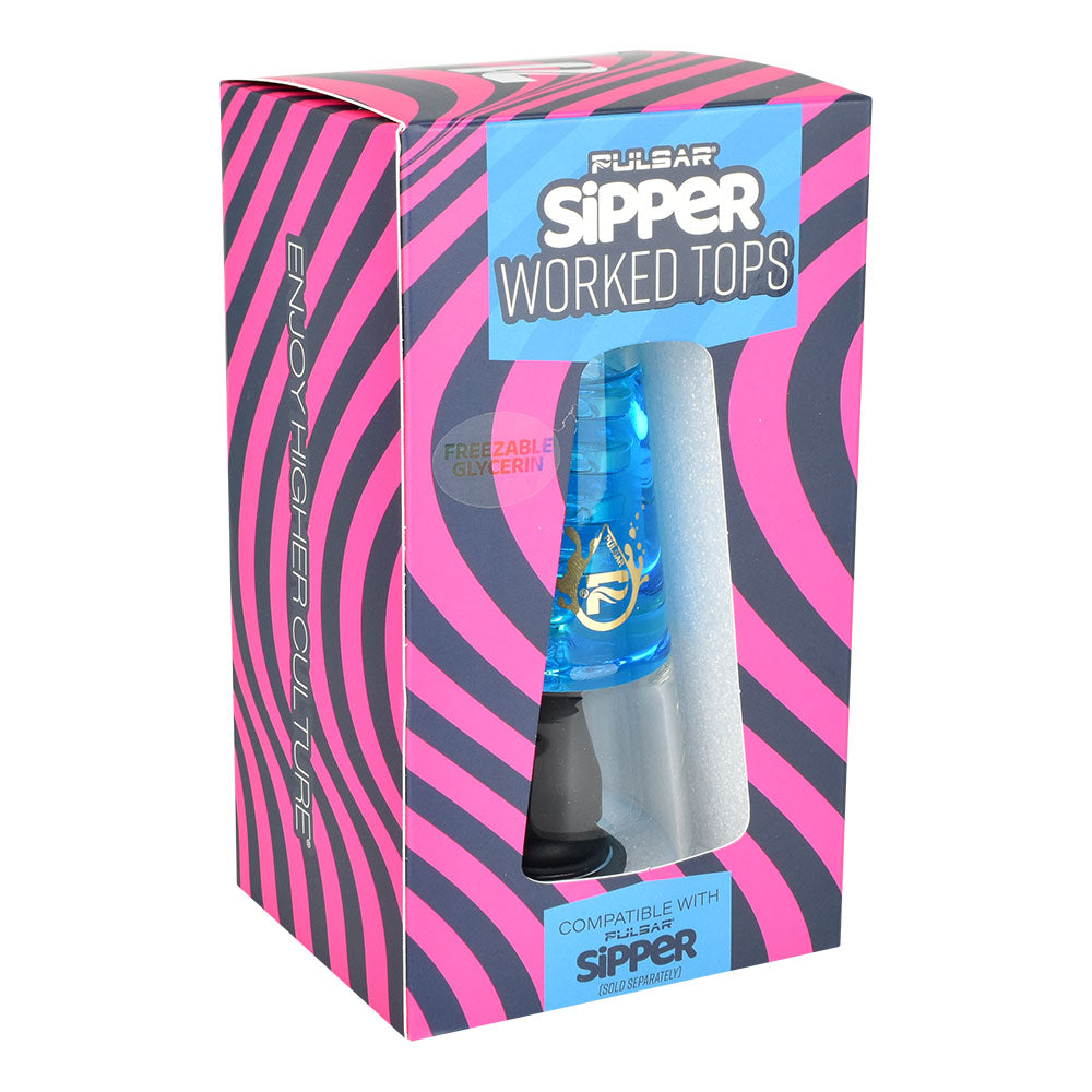 Pulsar Sipper Cup | Glycerin Spiral | 6.75"