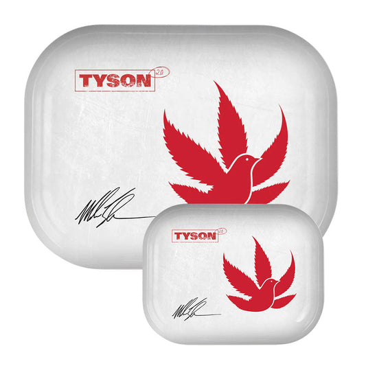 Tyson 2.0  Metal Rolling Tray | White Pigeon