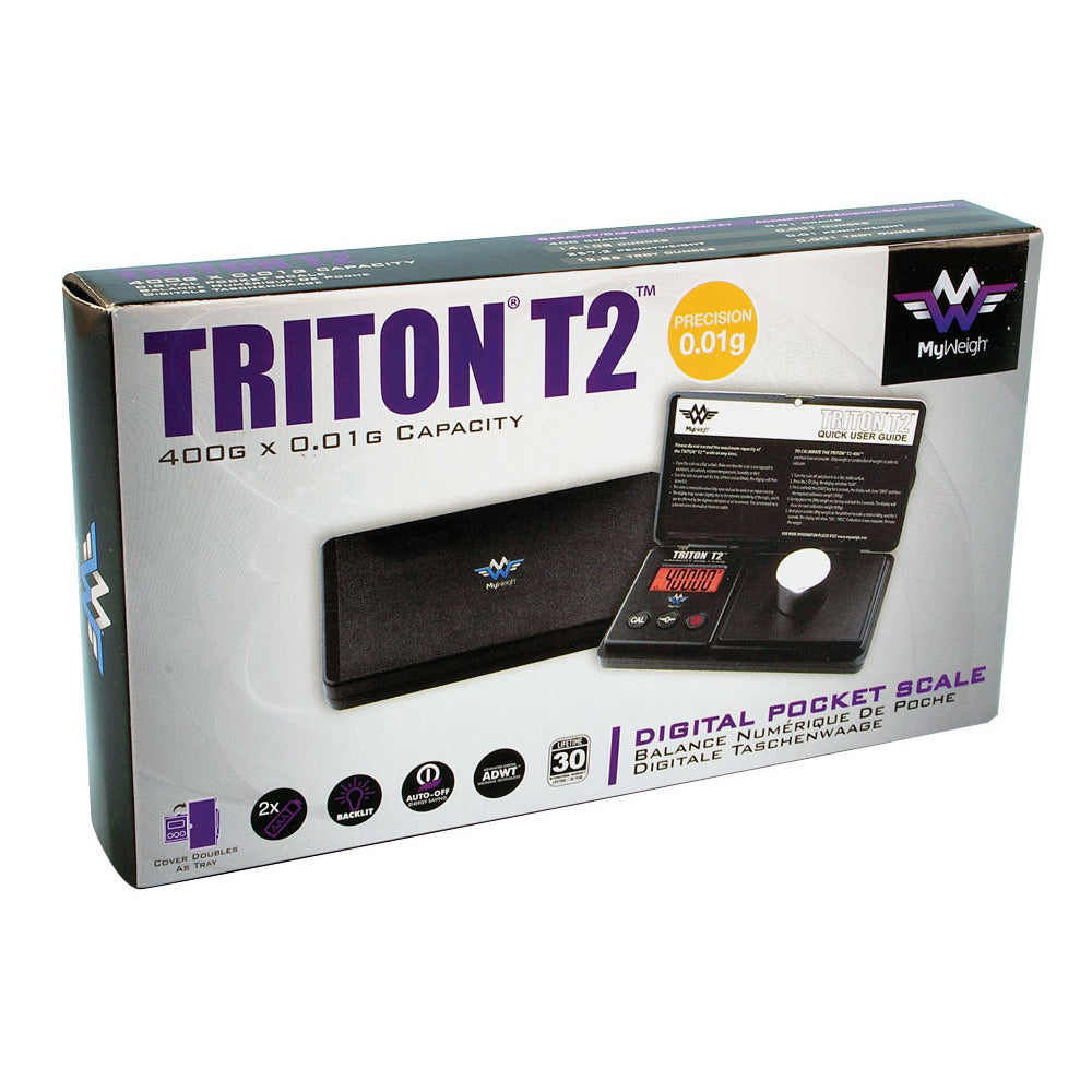 My Weigh Triton T2 Digital Scale Packaging