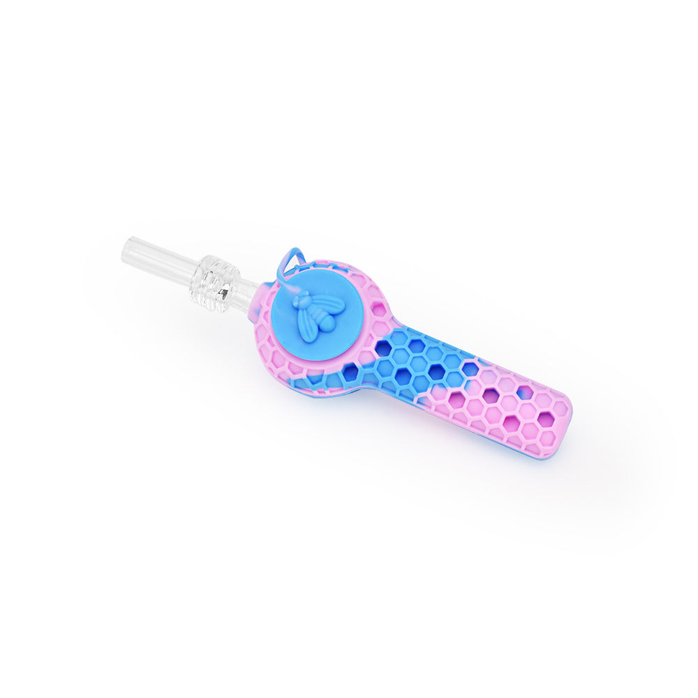 Ritual - 4'' Silicone Nectar Spoon - Cotton Candy Pipe