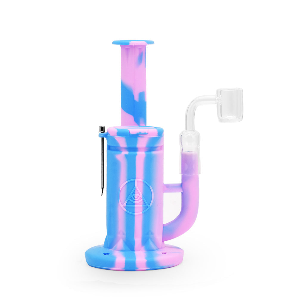 Ritual - 8.5'' Silicone Sidecar Rig - Cotton Candy