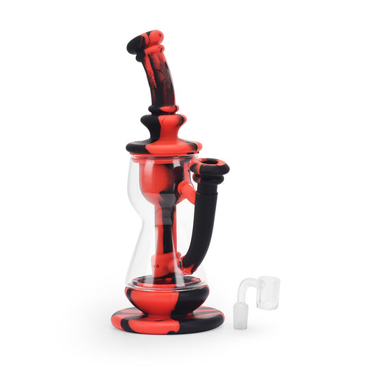 Ritual - 10'' Silicone Deluxe Incycler - Black & Red