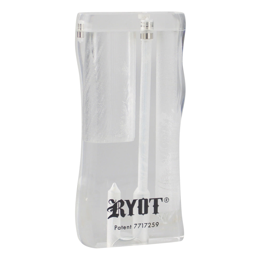 RYOT Acrylic Magnetic Dugout Taster Box | Clear
