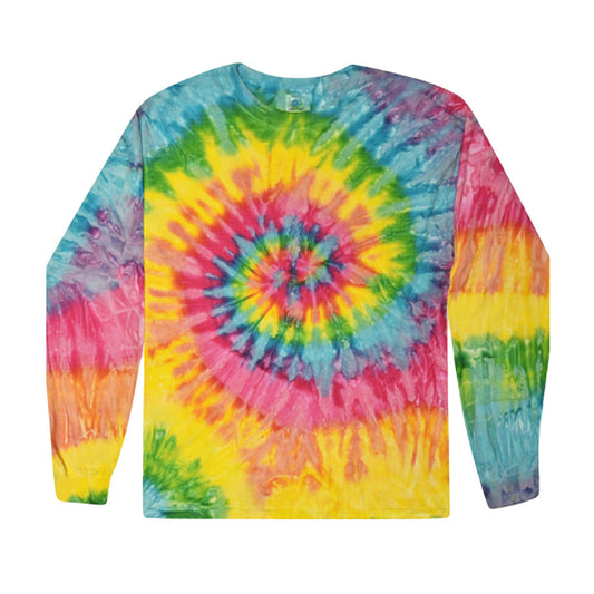 The High Culture Unisex Tie-Dye Long Sleeved Shirt - Saturn