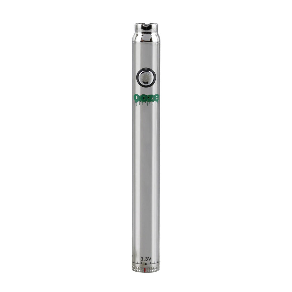 Ooze Slim Twist Battery with Charger - Silver