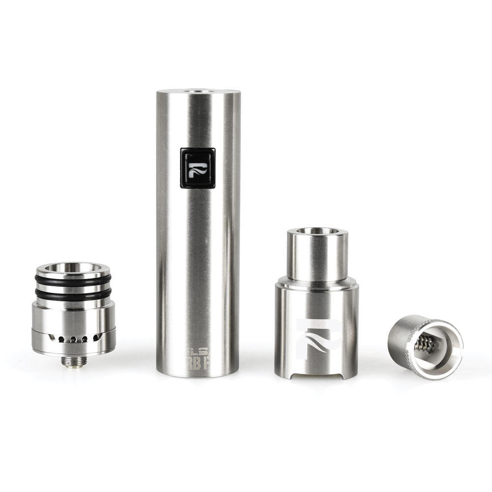 Pulsar Barb Fire Wax Vaporizer | Stainless Exploded View