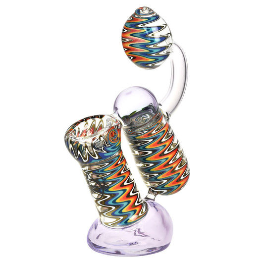 Pulsar Wig Wag Double Bubbler - 5.5"