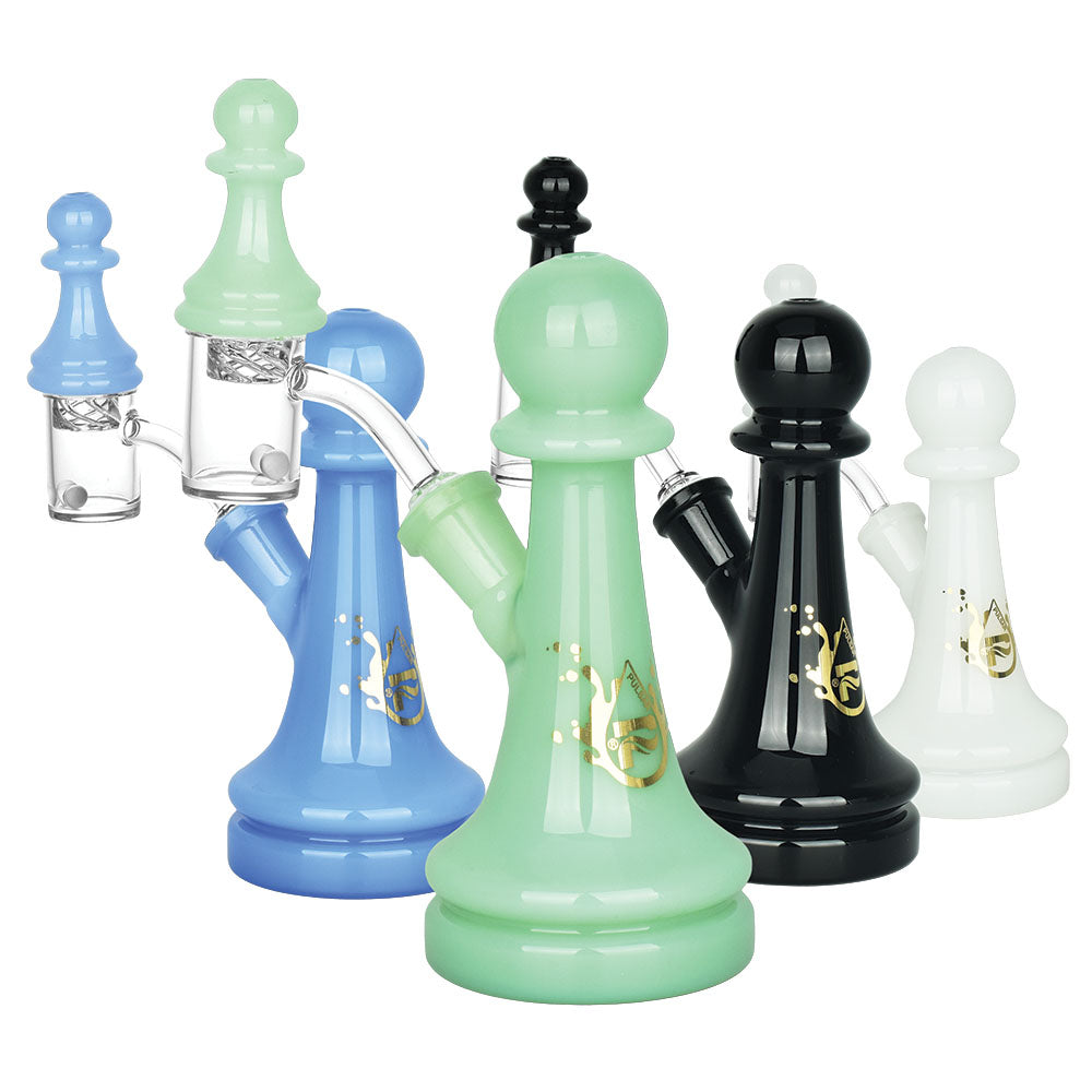 Pulsar Chess Pawn Dab Rig Set - 5.75