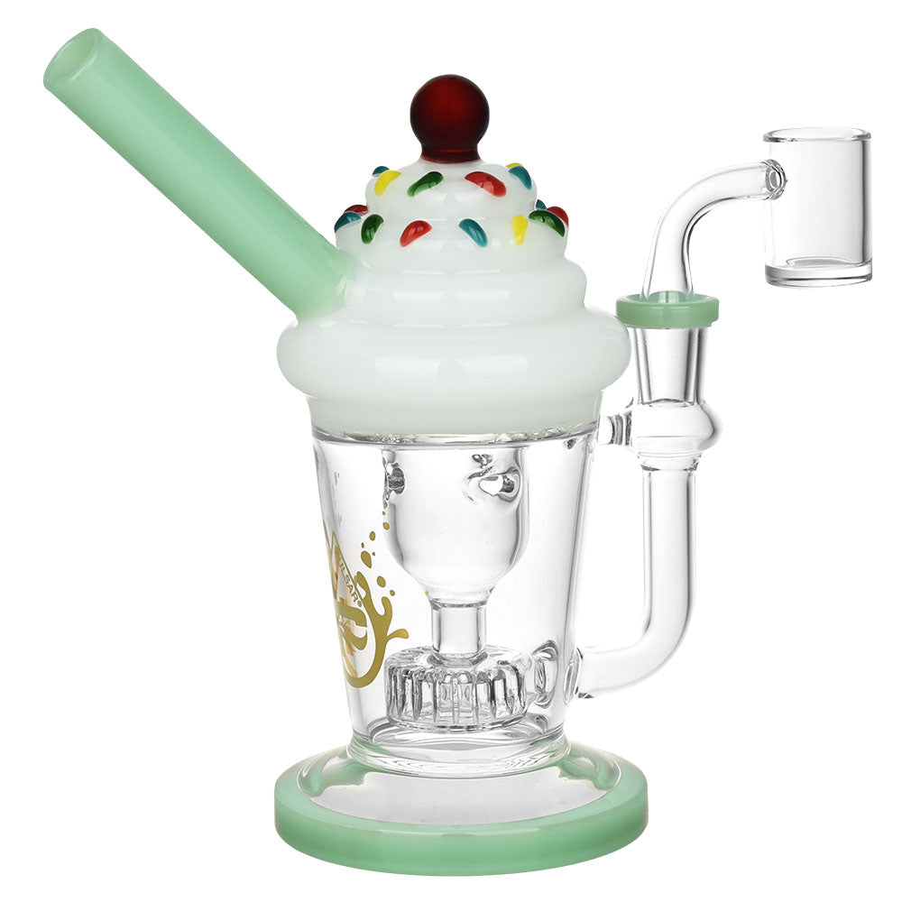 Pulsar Cherry On Top Recycler Dab Rig - 7"/14mm F / Colors Vary
