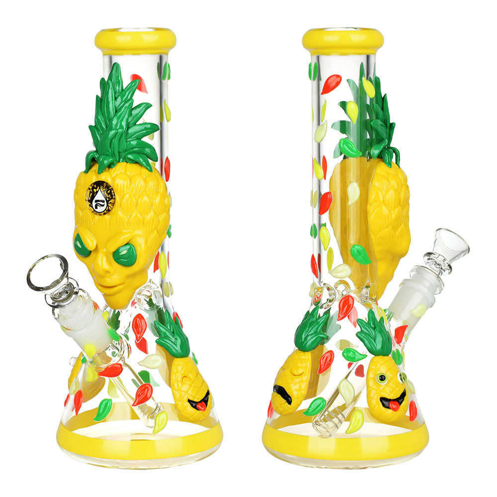 Pulsar Alien Pineapple Beaker Water Pipe - 10