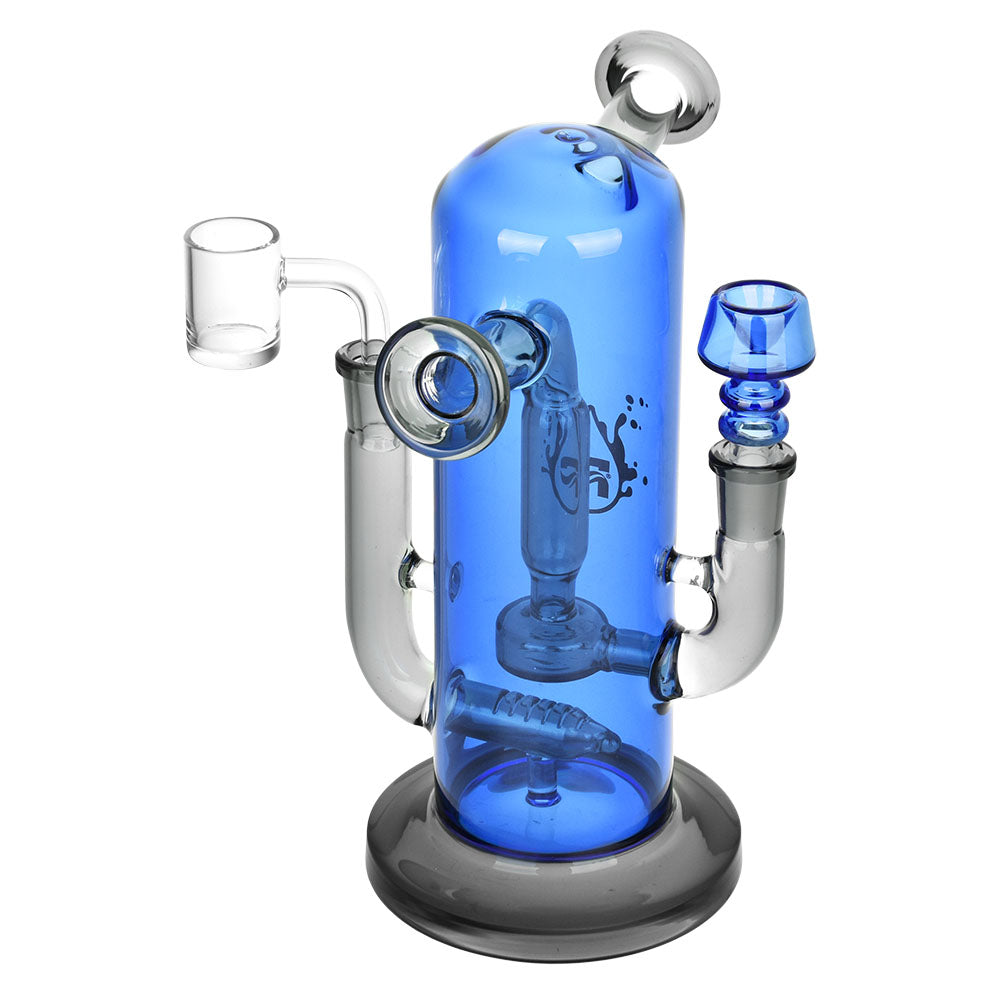 Pulsar Double Trouble Dry Pipe/Dab Rig | 8" | 14mm F Dual Use