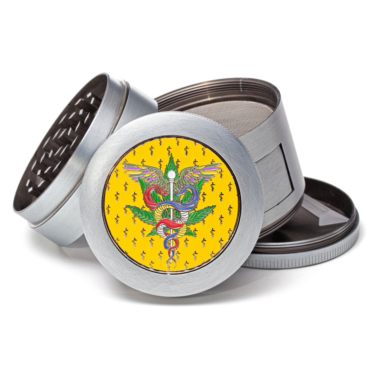 Gnash Grinder - Various Designs - (1 Count)-Grinders