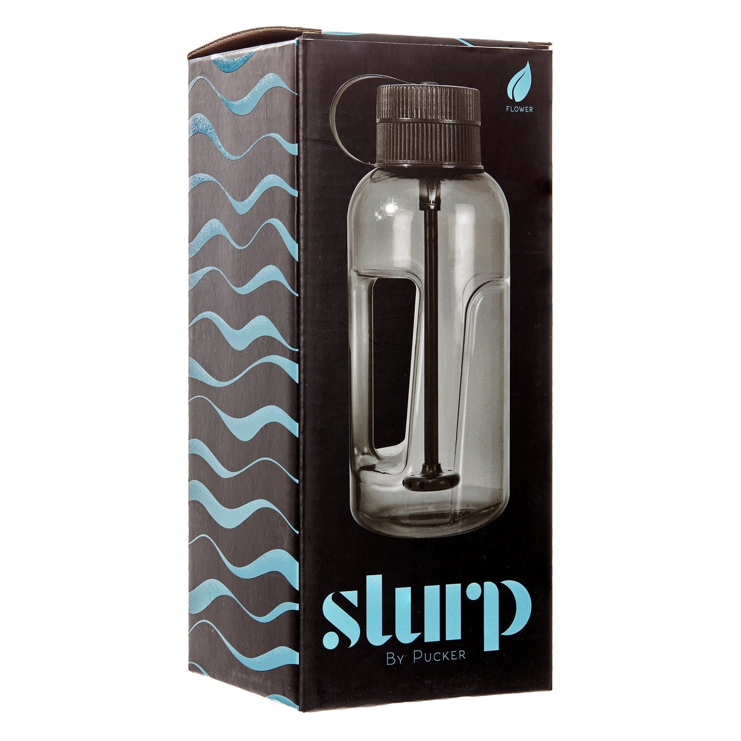 PUCKER "Slurp" Water Bottle Smoking Pipe Bong - (1 Count)-Hand Glass, Rigs, & Bubblers