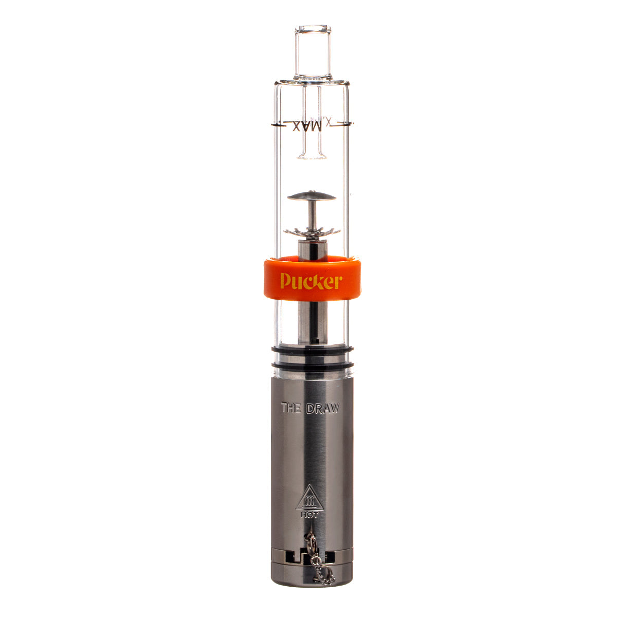 PUCKER "The Draw" Dry Herb Water Pipe - (1 Count)-Vaporizers, E-Cigs, and Batteries