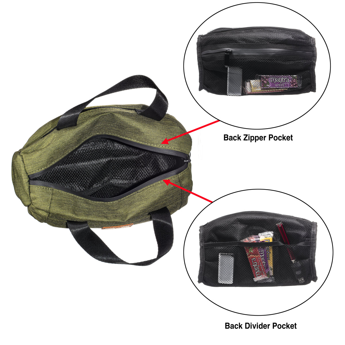 Rollin Budz Marley Scent Free Bag - (1 Count)-Lock Boxes, Storage Cases & Transport Bags